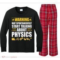 Science Physic Math Chemistry Biology Astronomy Kids Long Sleeve Plaid Pajama Set thumb 0