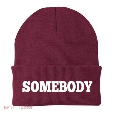 Somebodys Problem Matching Couple Family Shirt Beanie