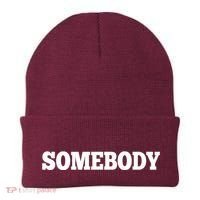 Somebodys Problem Matching Couple Family Shirt Beanie thumb 0