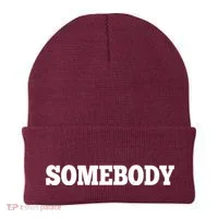Somebodys Problem Matching Couple Family Shirt Beanie thumb 0