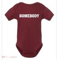 Somebodys Problem Matching Couple Family Shirt Baby Bodysuit thumb 0