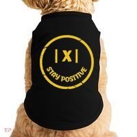 Stay Positive Math Teacher Mathematician Avoid Negativity Doggie Tank thumb 0