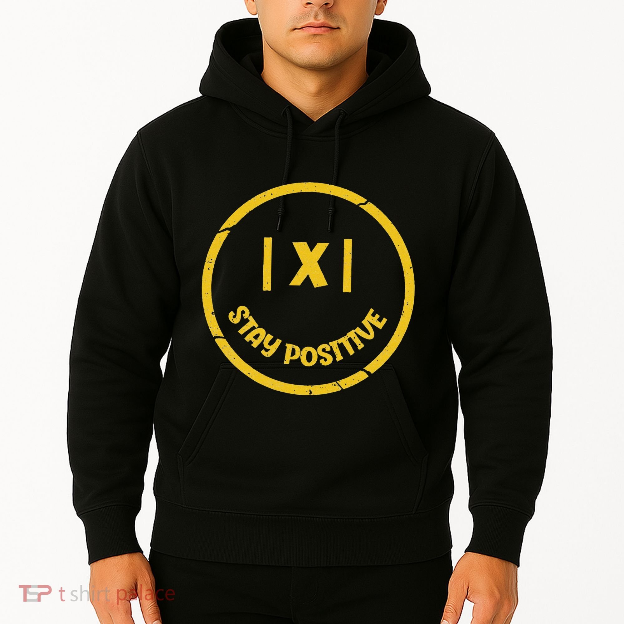 Stay Positive Math Teacher Mathematician Avoid Negativity Hoodie
