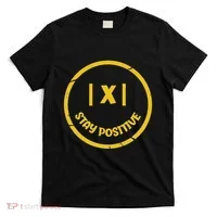 Stay Positive Math Teacher Mathematician Avoid Negativity T-Shirt thumb 0