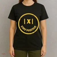 Stay Positive Math Teacher Mathematician Avoid Negativity T-Shirt thumb 4