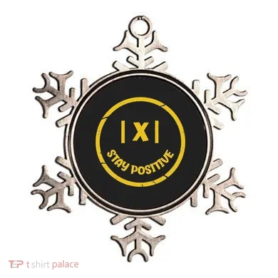 Stay Positive Math Teacher Mathematician Avoid Negativity Ornament