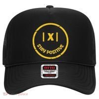 Stay Positive Math Teacher Mathematician Avoid Negativity Hat thumb 0