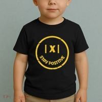 Stay Positive Math Teacher Mathematician Avoid Negativity Toddler T-Shirt thumb 2