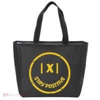Stay Positive Math Teacher Mathematician Avoid Negativity Tote Bag thumb 0