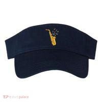 Saxophone Player Musical Notes Saxophonist Jazz Musician Sax Visor thumb 0