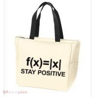 Stay Positive Math Avoid Negativity Math Tote Bag thumb 3