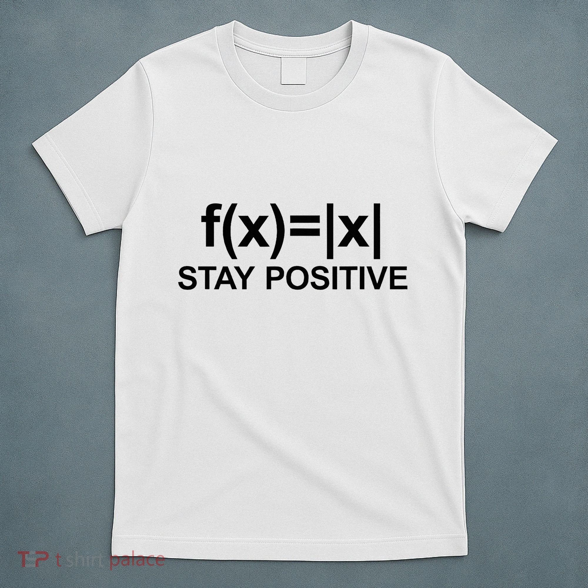 Stay Positive Math Avoid Negativity Math T-Shirt
