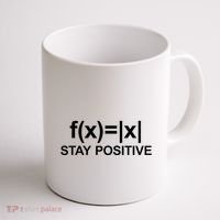 Stay Positive Math Avoid Negativity Math Coffee Mug thumb 1