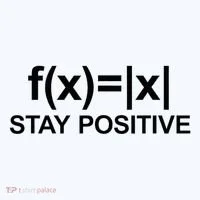 Stay Positive Math Avoid Negativity Math Ornament thumb 1