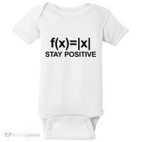 Stay Positive Math Avoid Negativity Math Baby Bodysuit thumb 0