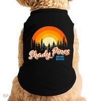 Shady Pines Miami Beach Florida Beach Summer Vacation Doggie Tank thumb 0
