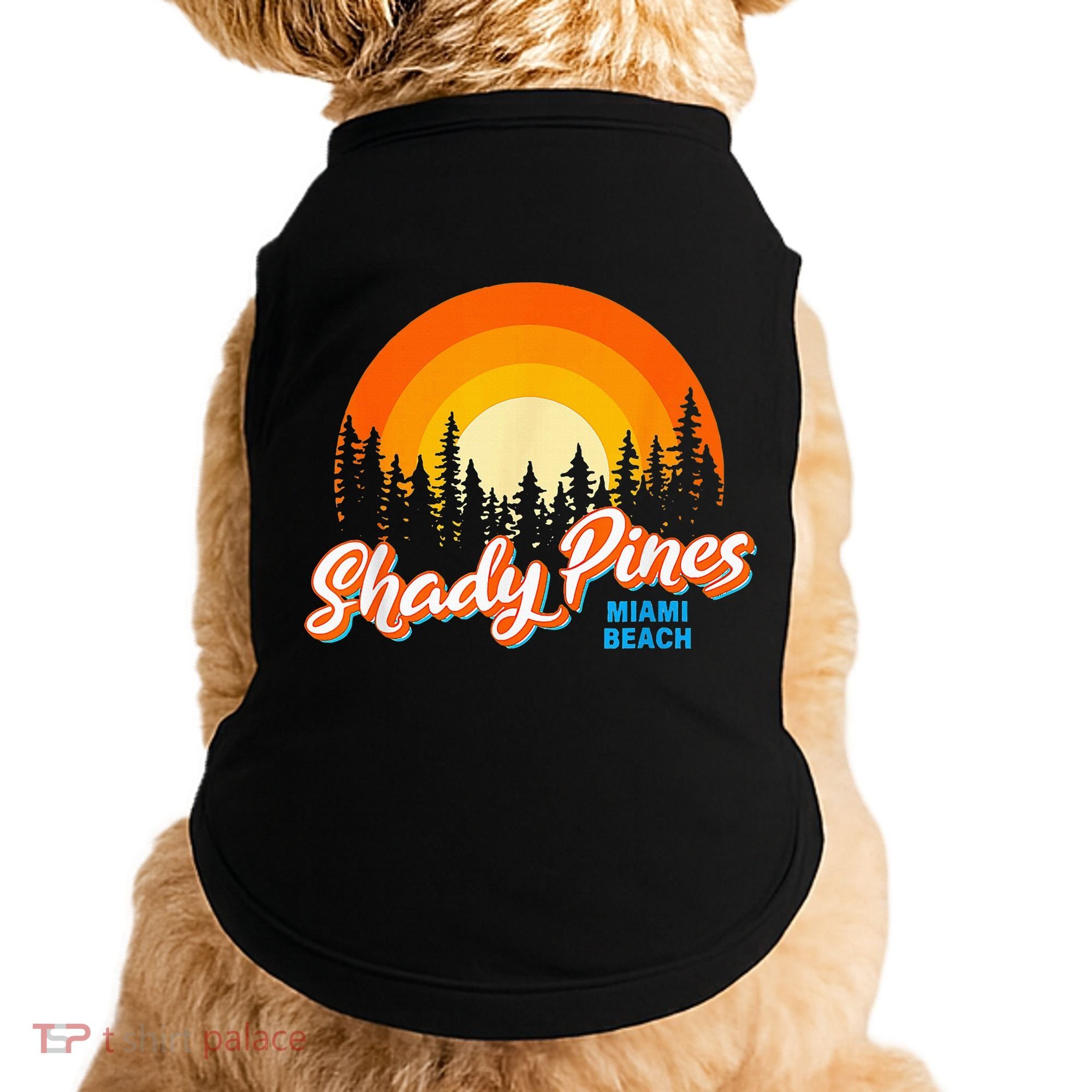 Shady Pines Miami Beach Florida Beach Summer Vacation Doggie Tank
