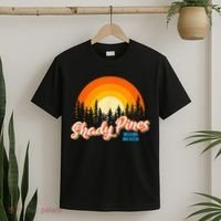 Shady Pines Miami Beach Florida Beach Summer Vacation T-Shirt thumb 2