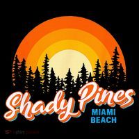 Shady Pines Miami Beach Florida Beach Summer Vacation T-Shirt thumb 7