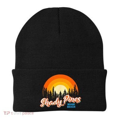 Shady Pines Miami Beach Florida Beach Summer Vacation Beanie