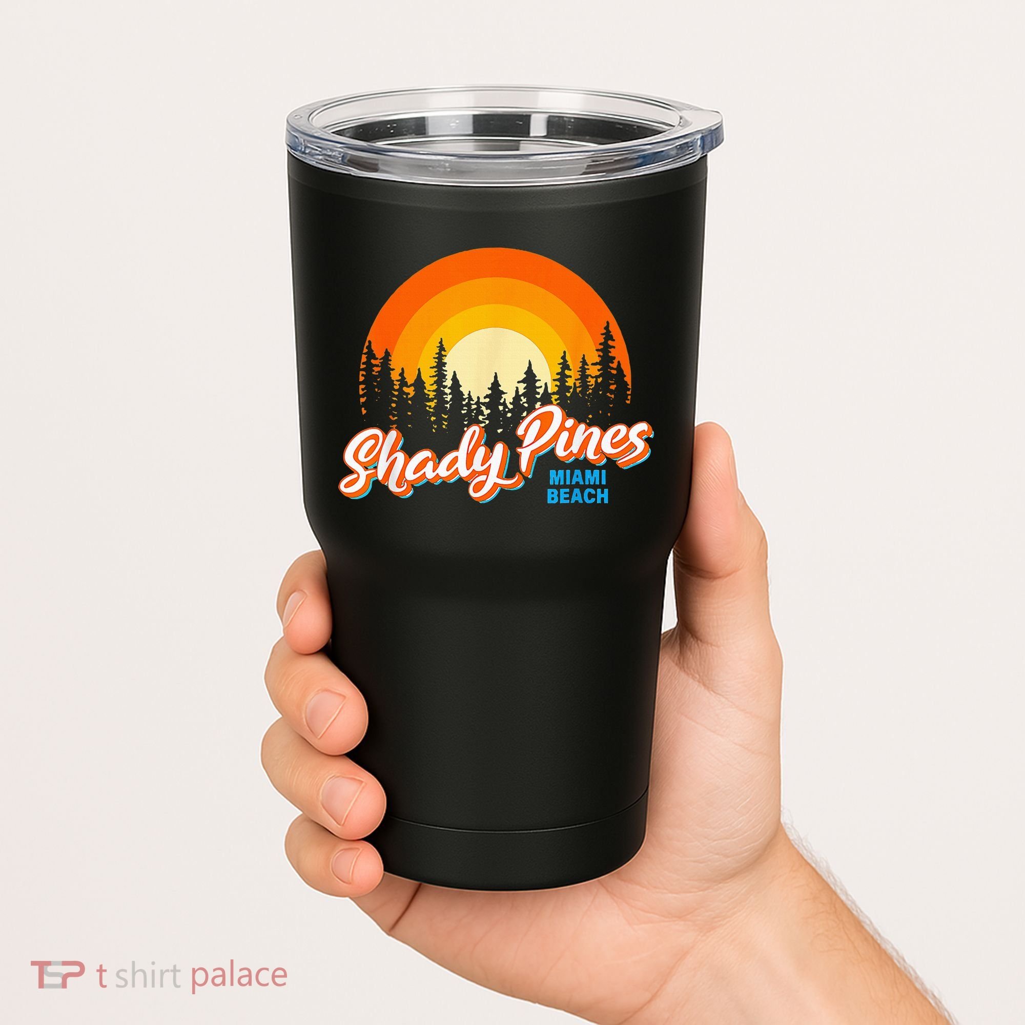 Shady Pines Miami Beach Florida Beach Summer Vacation Tumbler