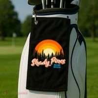 Shady Pines Miami Beach Florida Beach Summer Vacation Golf Towel thumb 2