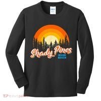 Shady Pines Miami Beach Florida Beach Summer Vacation Kids Long Sleeve Shirt thumb 0
