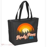 Shady Pines Miami Beach Florida Beach Summer Vacation Tote Bag thumb 2