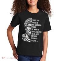 Stoic Philosopher Marcus Aurelius Motivational Quote Kids T-Shirt thumb 2