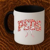 Strawberry Pediatrics Nurse Coquette Bow PEDS RN Nursing Coffee Mug thumb 2