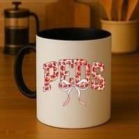 Strawberry Pediatrics Nurse Coquette Bow PEDS RN Nursing Coffee Mug thumb 4