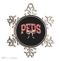 Strawberry Pediatrics Nurse Coquette Bow PEDS RN Nursing Ornament thumb 0