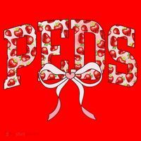 Strawberry Pediatrics Nurse Coquette Bow PEDS RN Nursing Santa Hat thumb 1