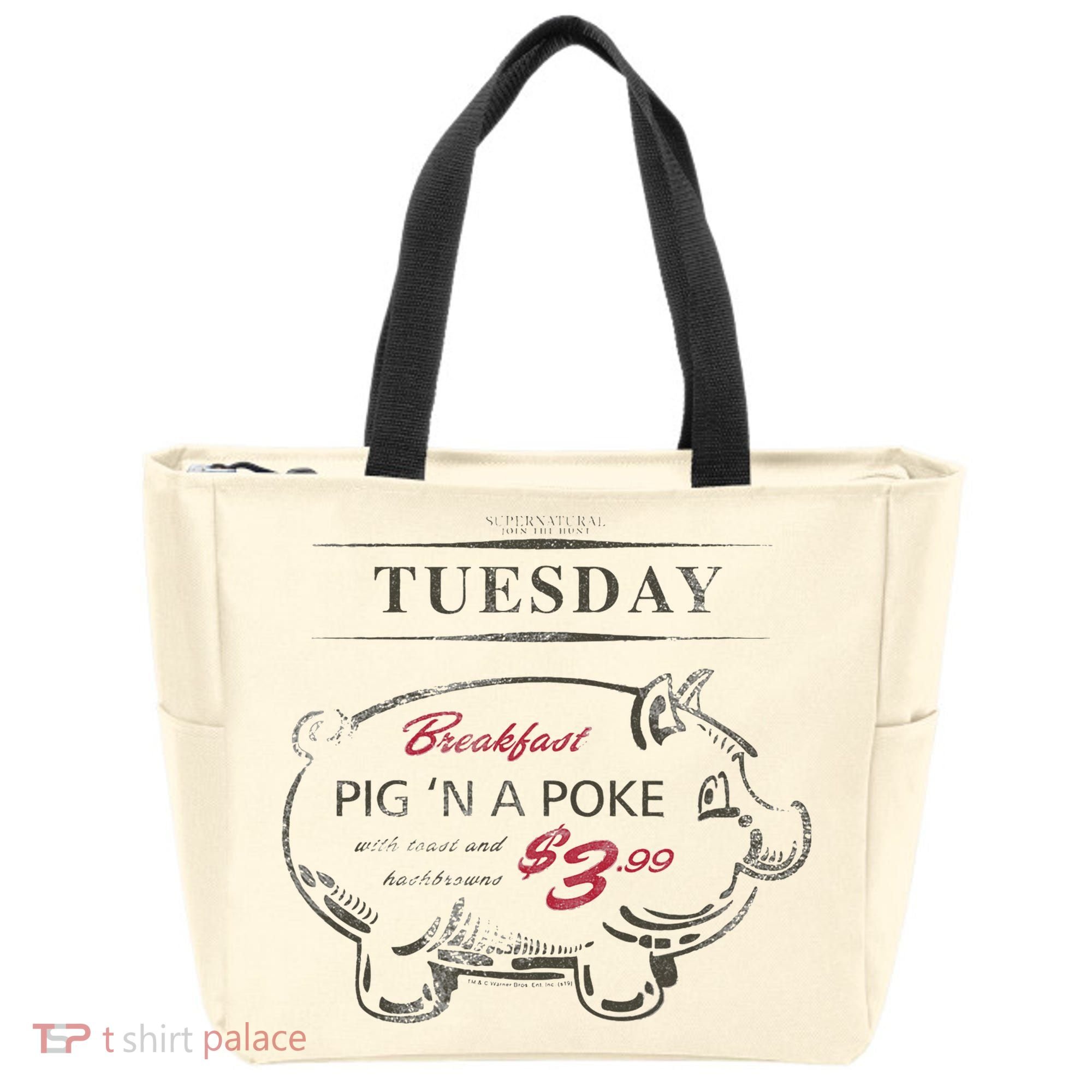 Supernatural Pig N A Poke Tote Bag