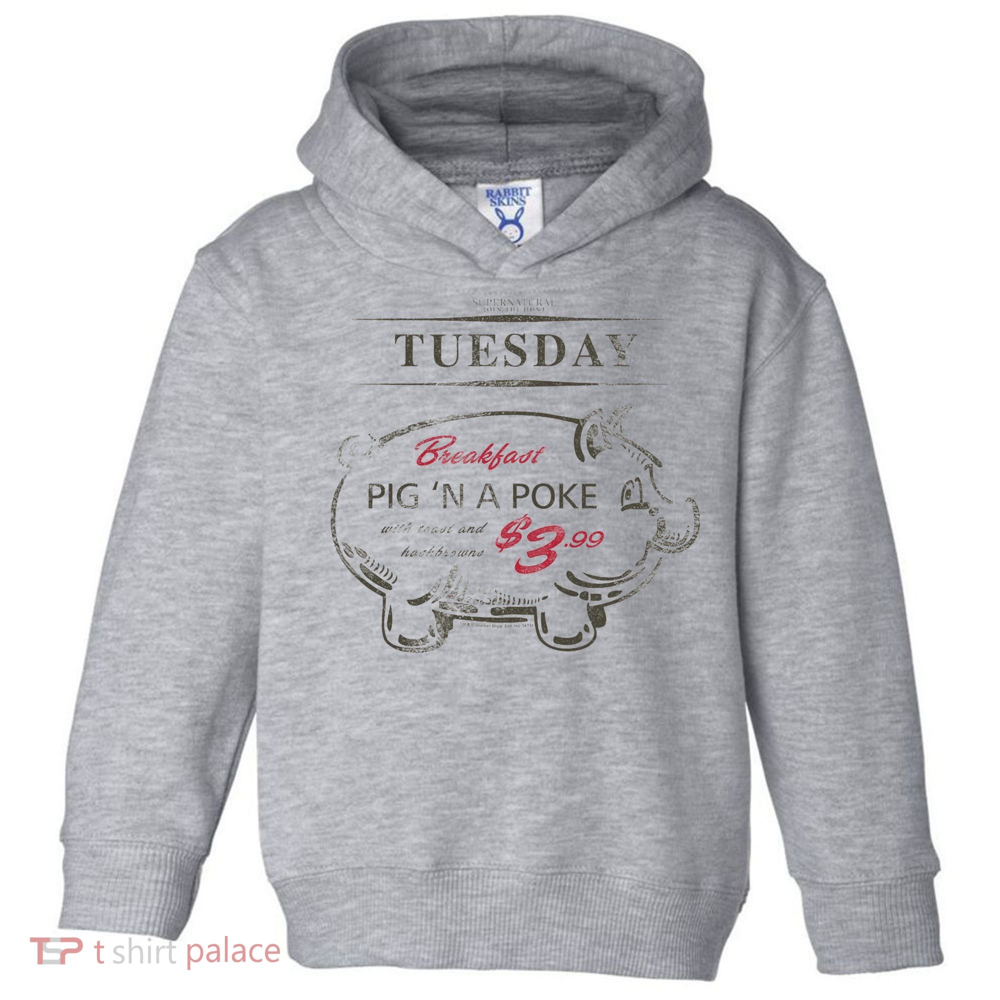 Supernatural Pig N A Poke Toddler Hoodie