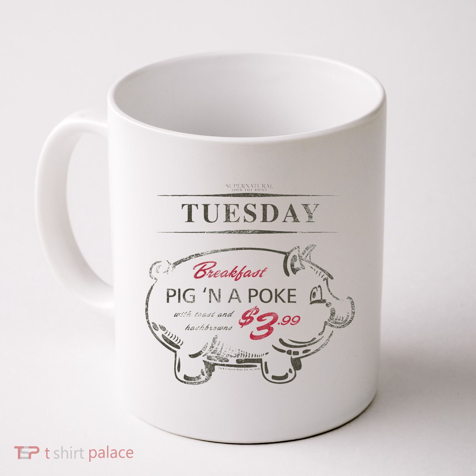 Supernatural Pig N A Poke Coffee Mug