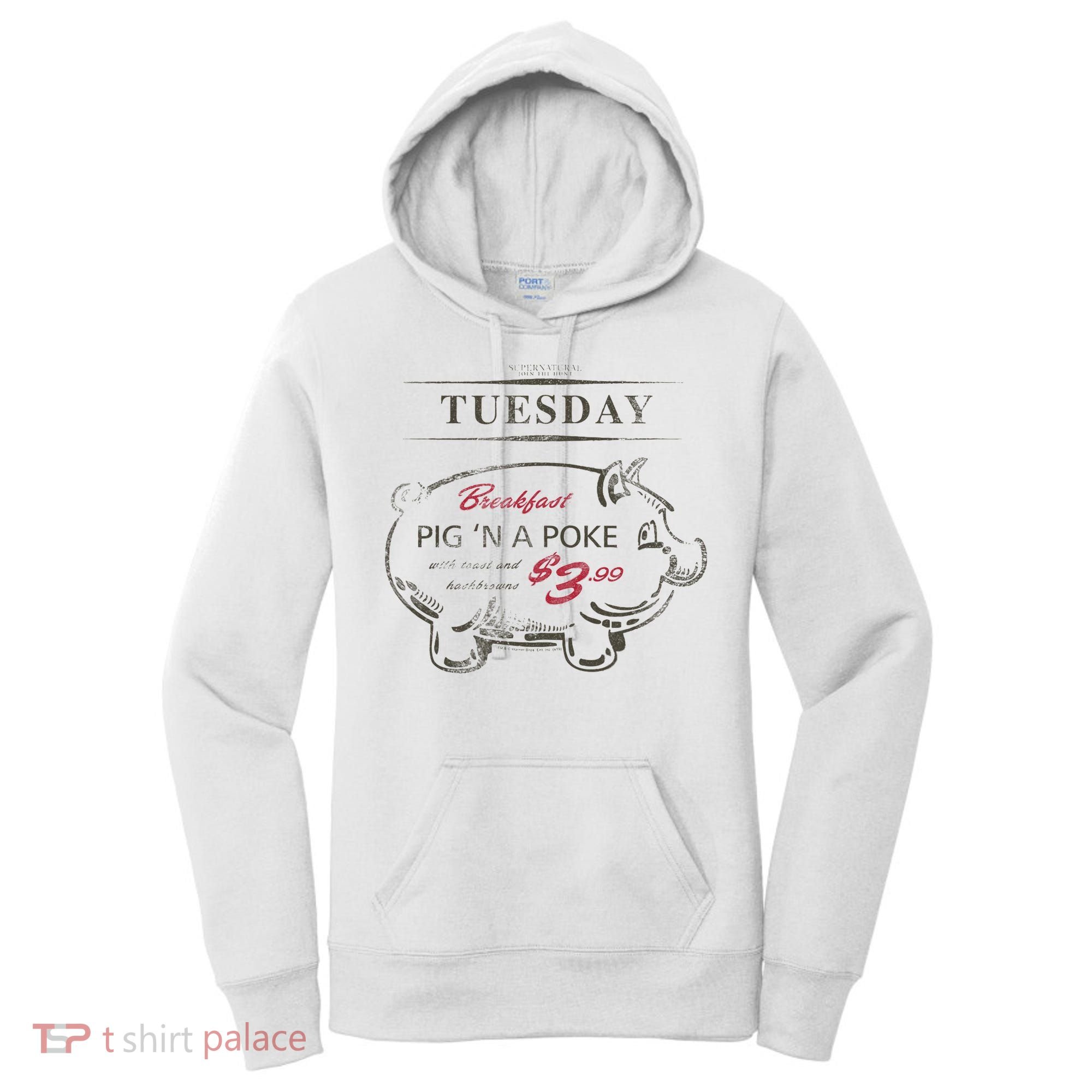 Supernatural Pig N A Poke Women's Hoodie