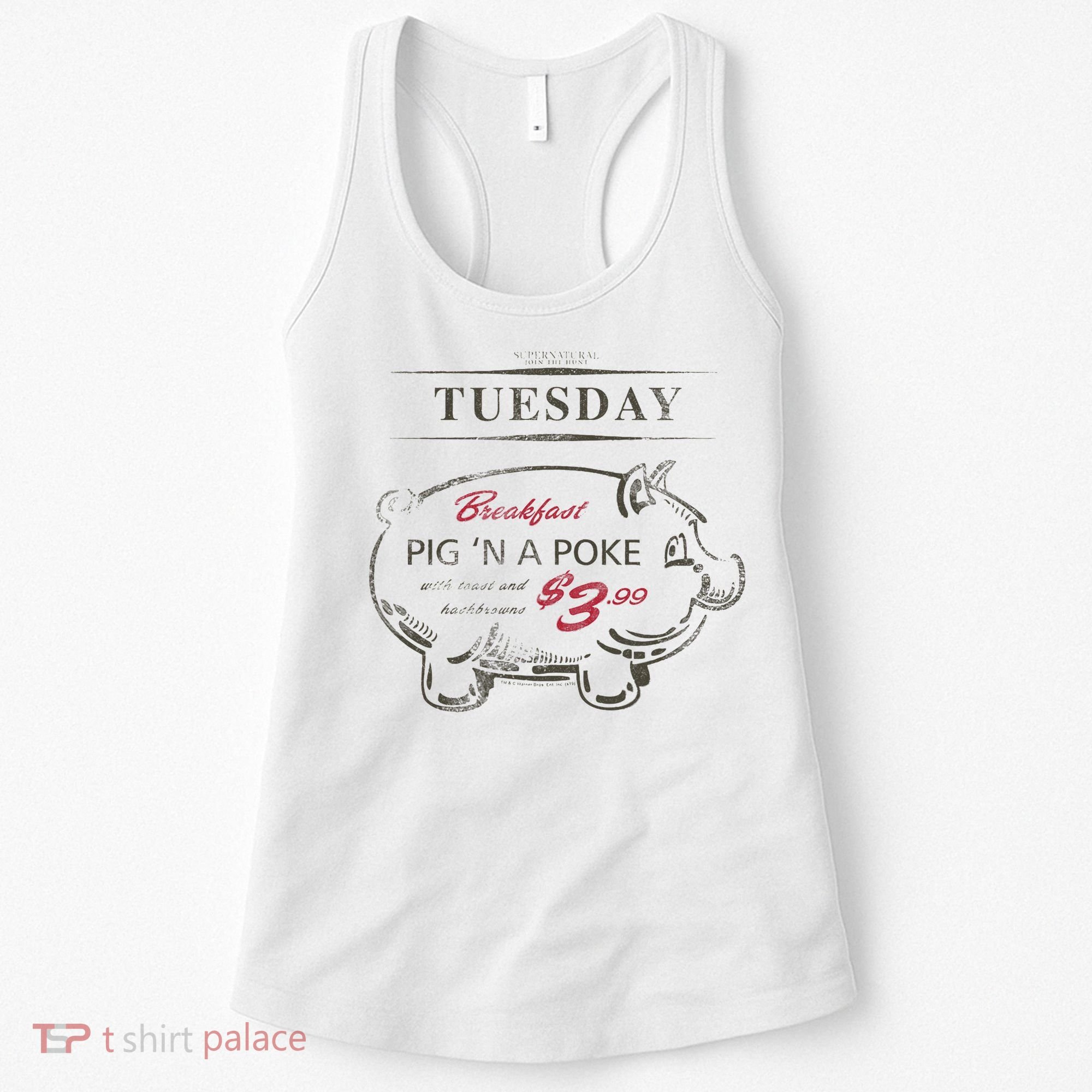 Supernatural Pig N A Poke Women's Tank Top