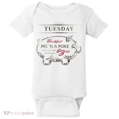 Supernatural Pig N A Poke Baby Bodysuit