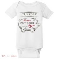 Supernatural Pig N A Poke Baby Bodysuit thumb 0