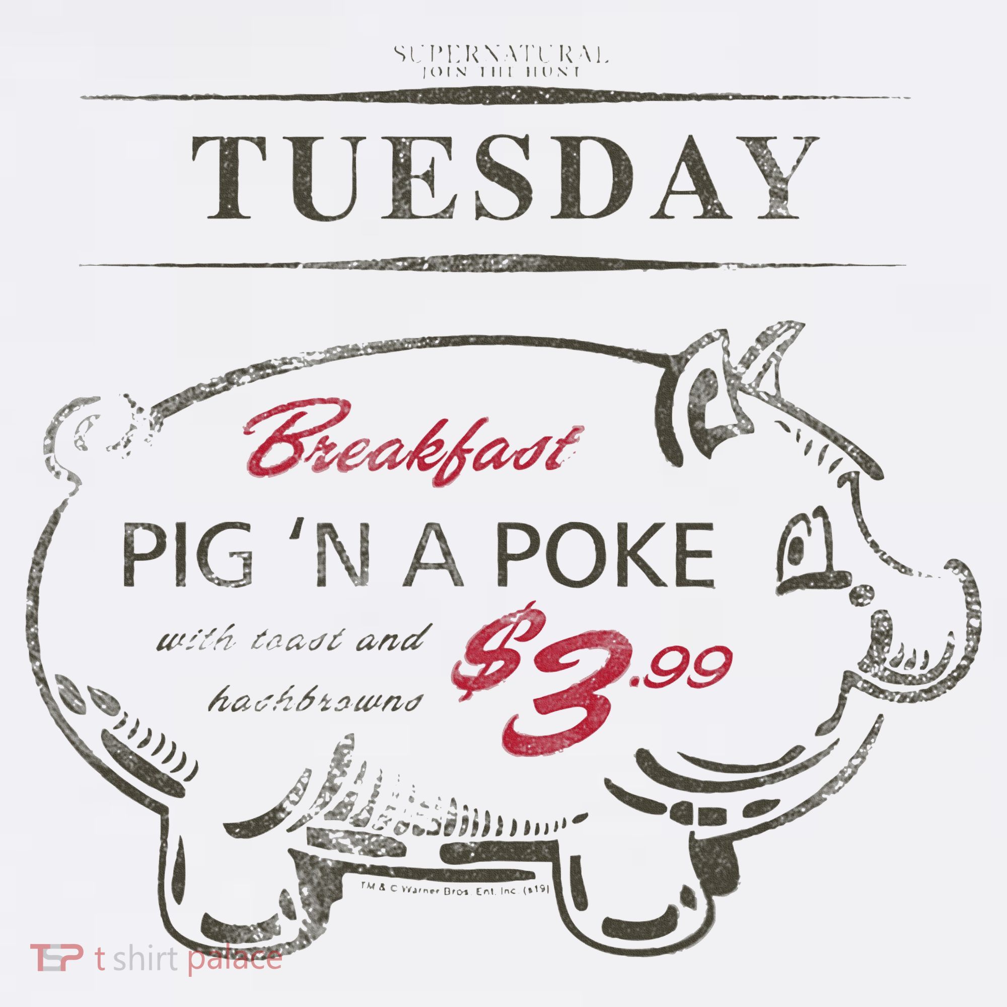 Supernatural Pig N A Poke Tank Top