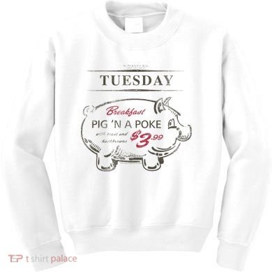 Supernatural Pig N A Poke Kids Sweatshirt