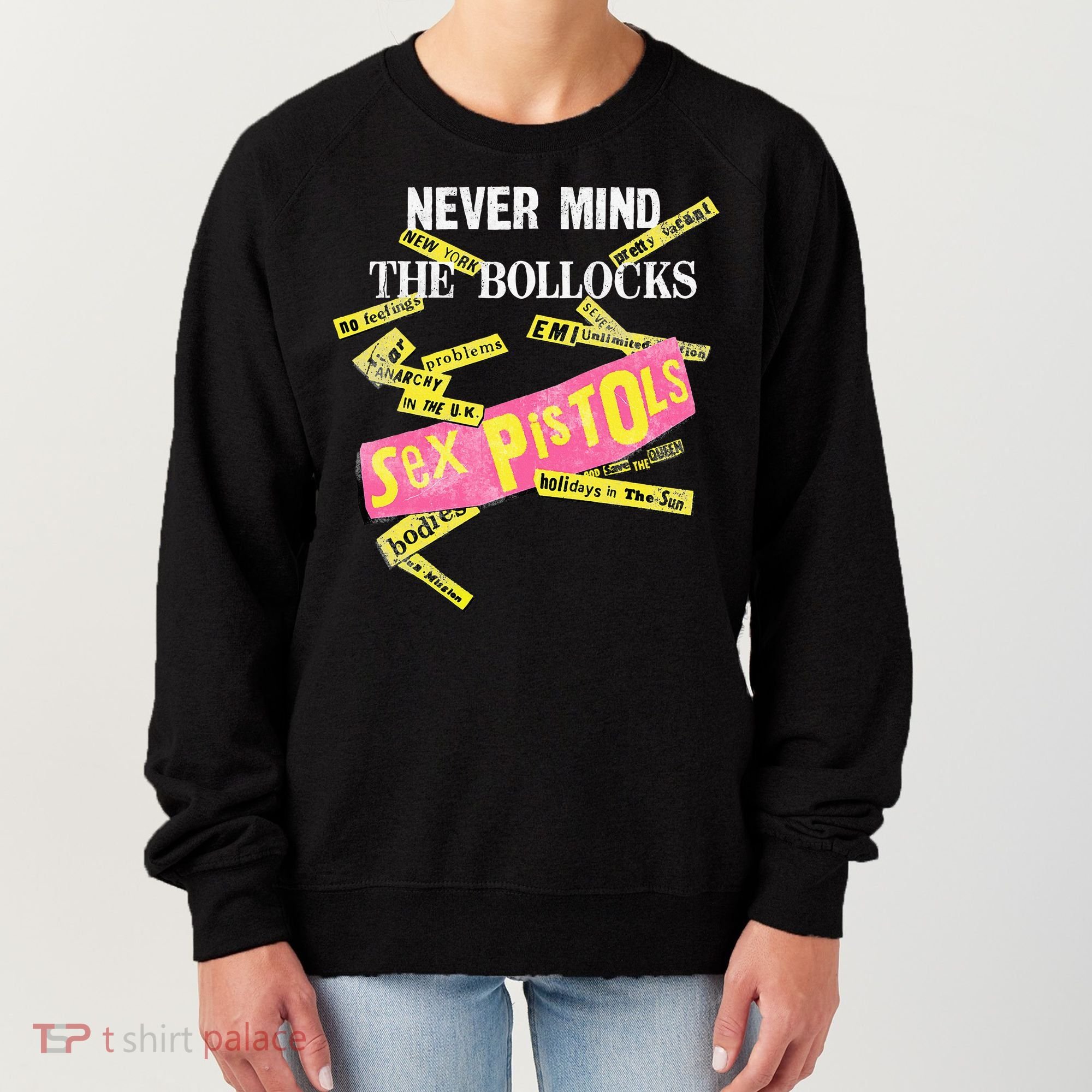 Sex Pistols Never Mind The Bollocks Tabs Women's Sweatshirt