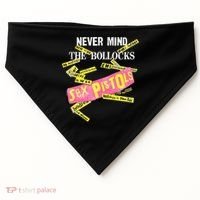 Sex Pistols Never Mind The Bollocks Tabs USA-Made Doggie Bandana thumb 0