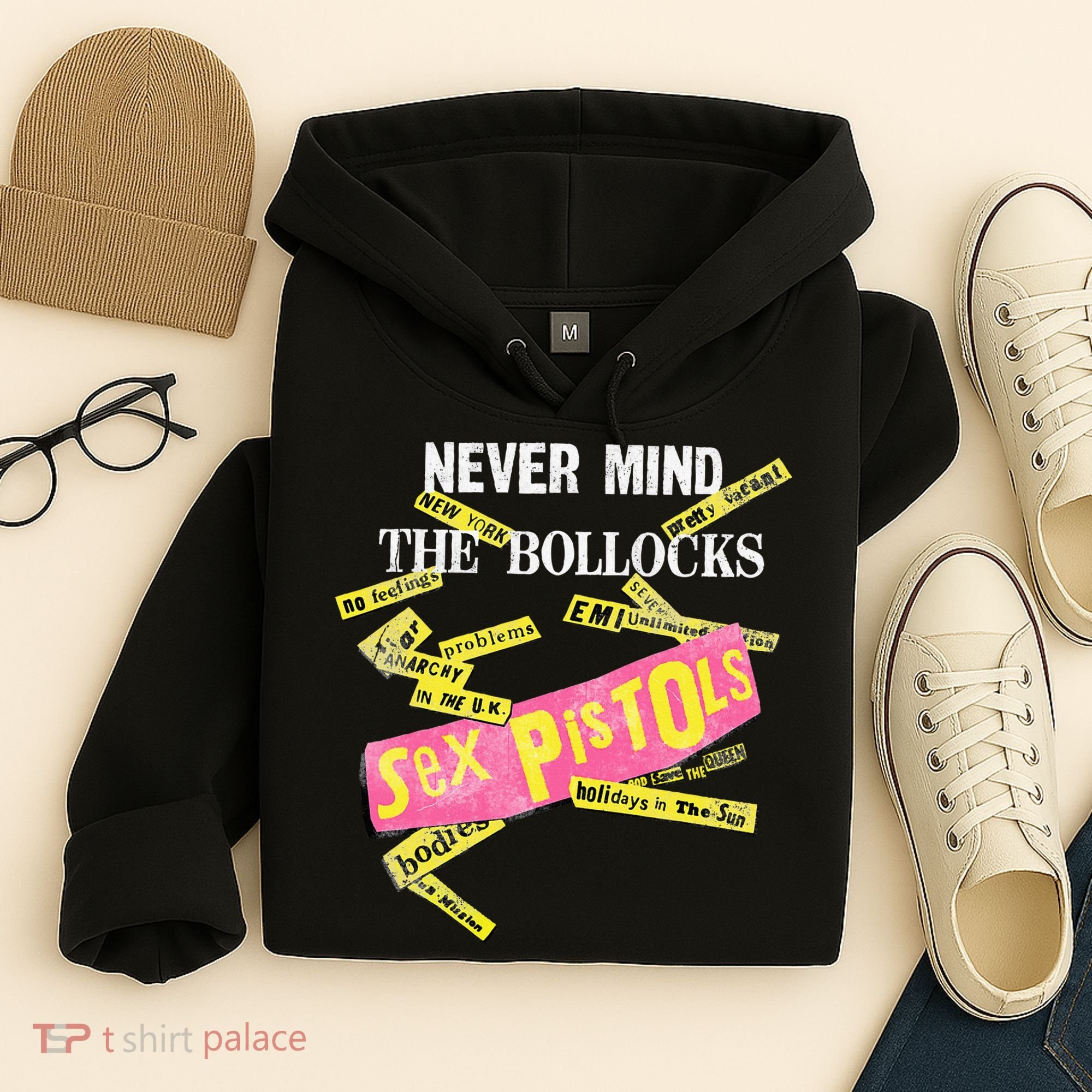 Sex Pistols Never Mind The Bollocks Tabs Hoodie