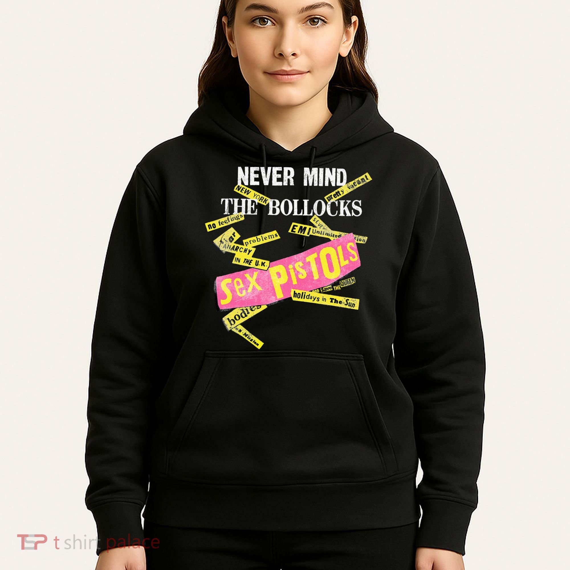 Sex Pistols Never Mind The Bollocks Tabs Hoodie