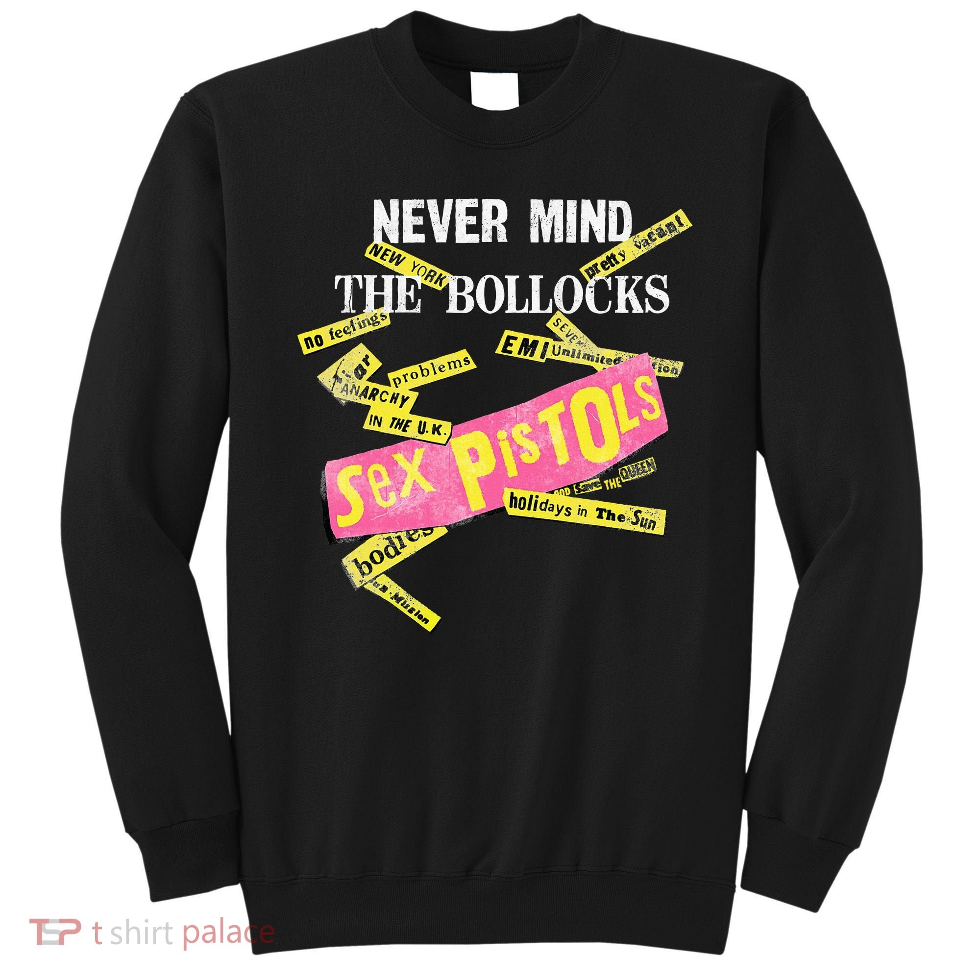 Sex Pistols Never Mind The Bollocks Tabs Sweatshirt