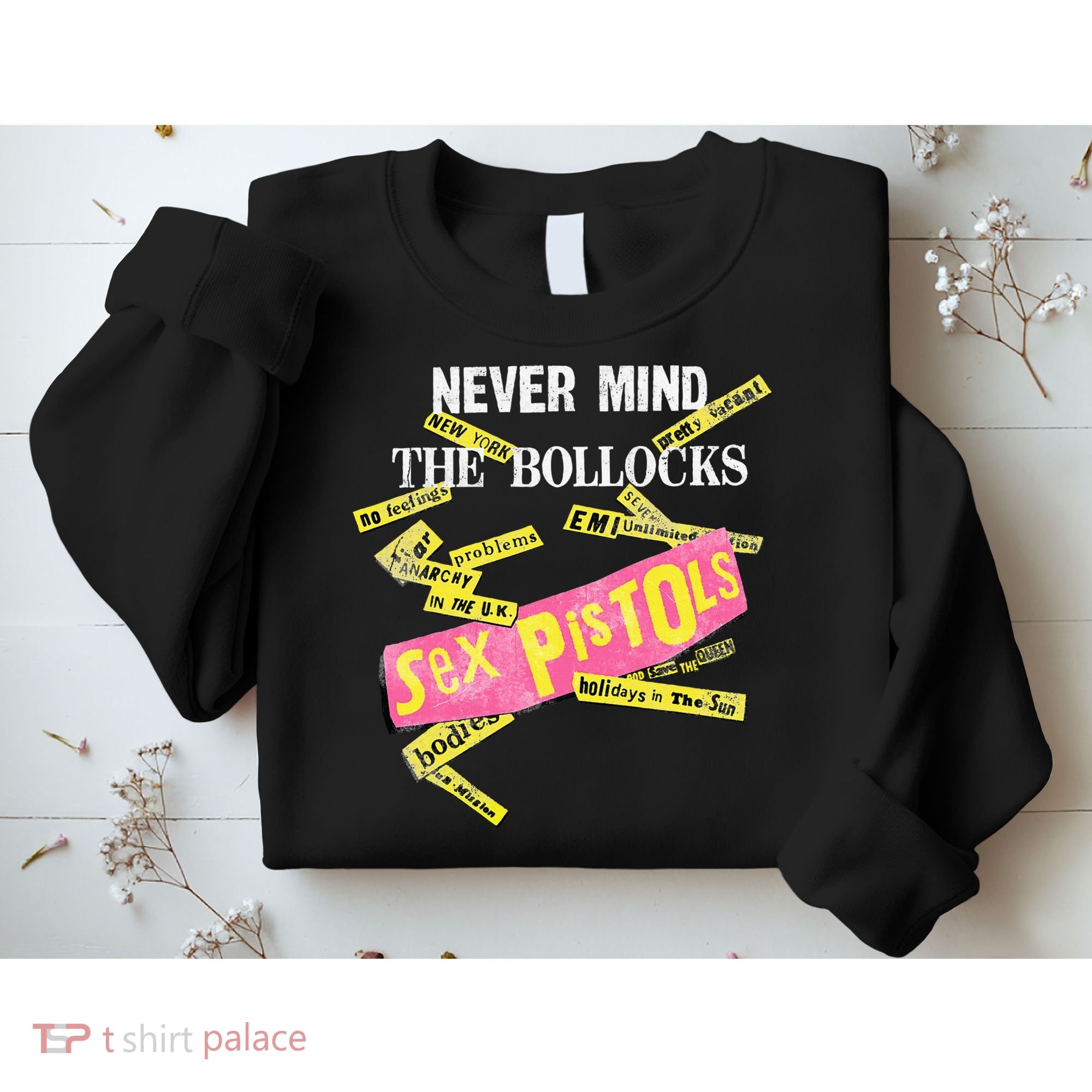 Sex Pistols Never Mind The Bollocks Tabs Sweatshirt