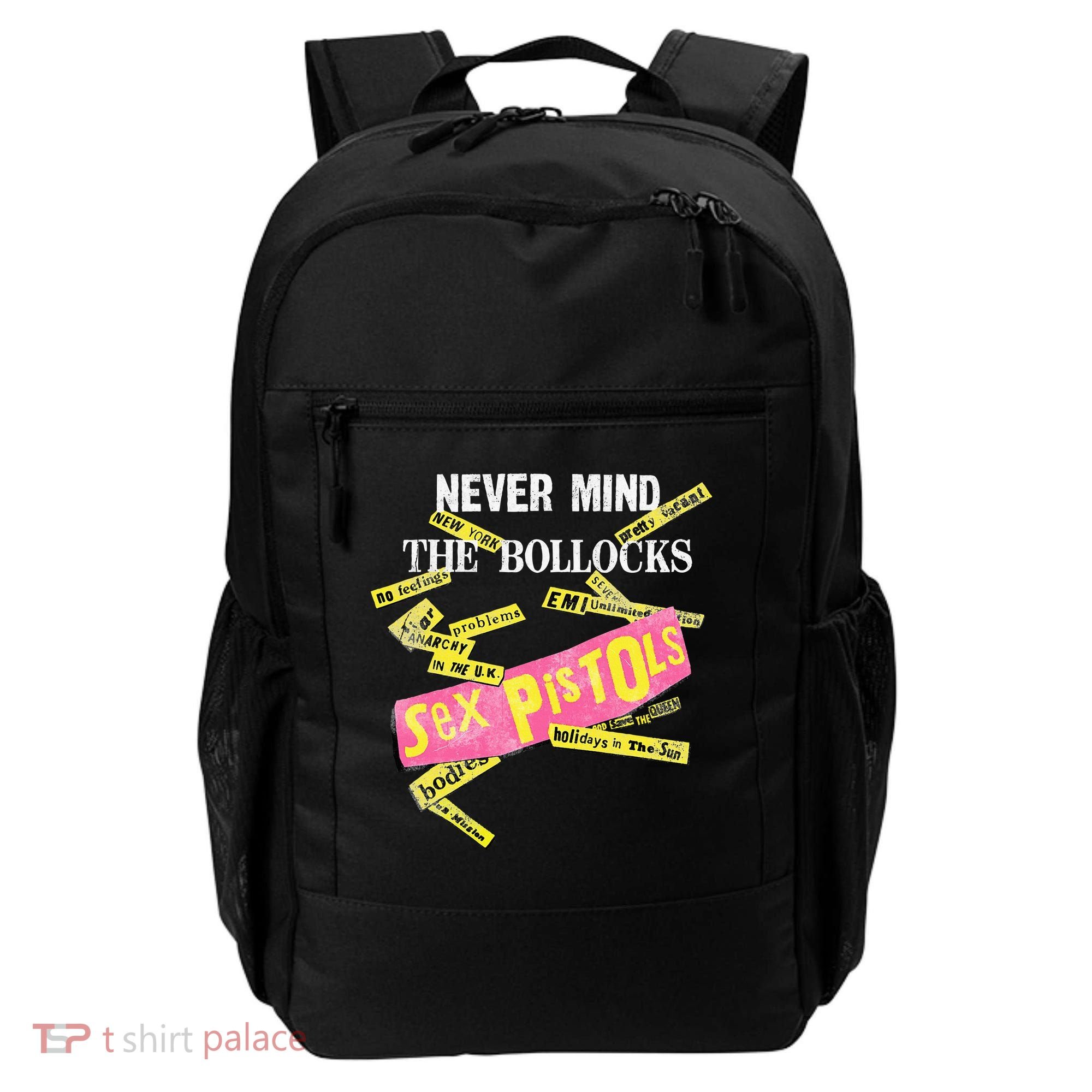 Sex Pistols Never Mind The Bollocks Tabs Backpack