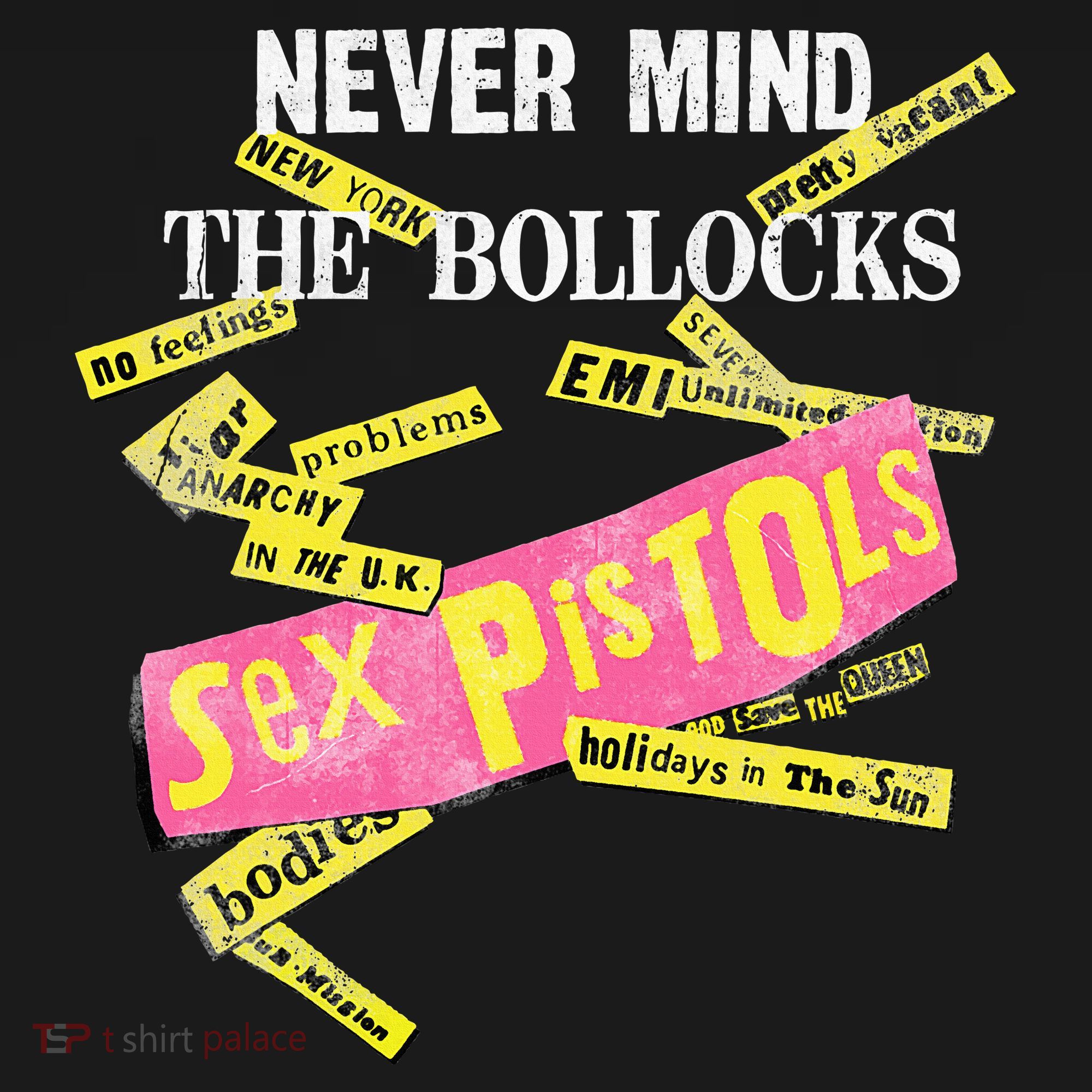 Sex Pistols Never Mind The Bollocks Tabs Women's Tank Top